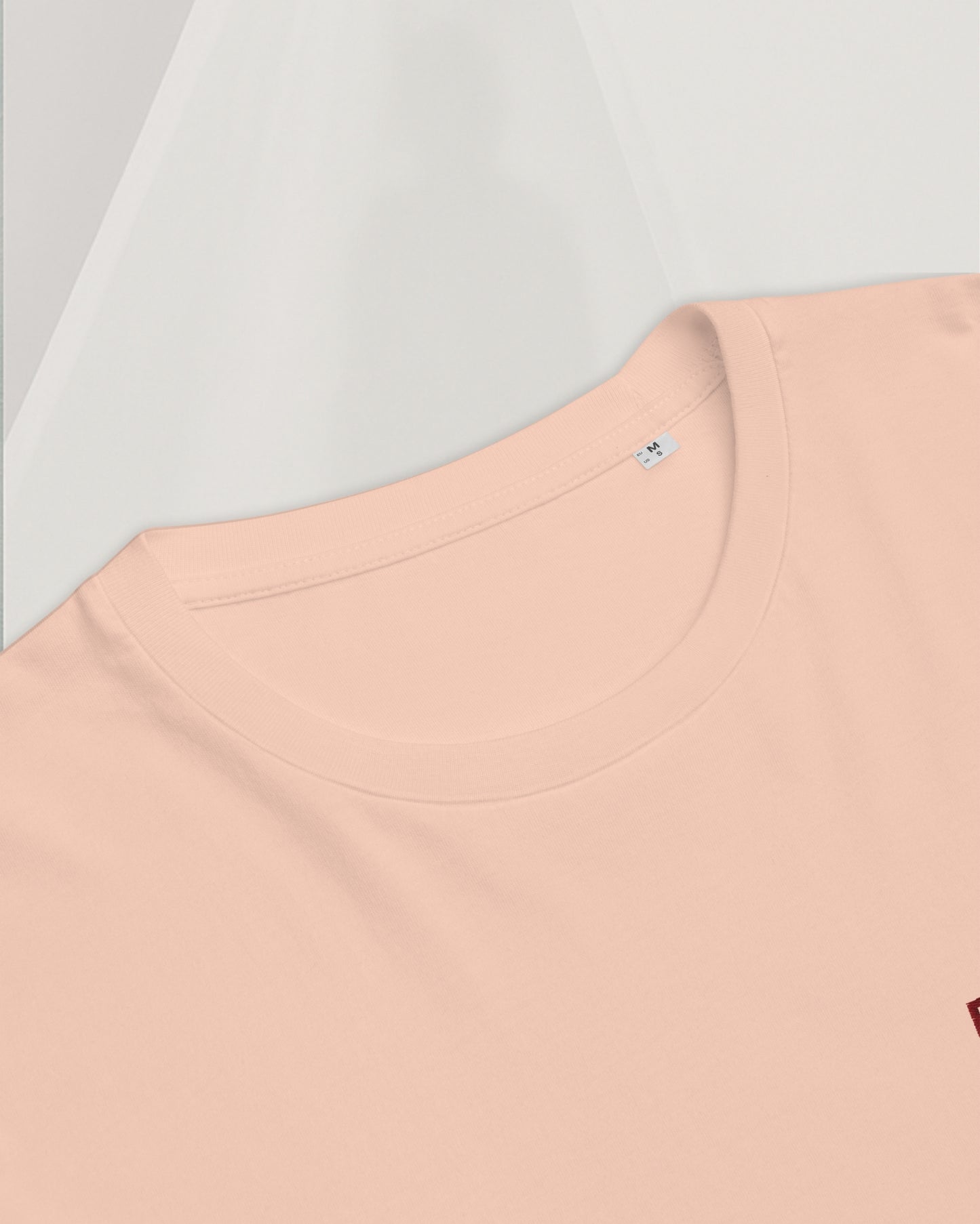 ORGANIC COTTON PEACH T-SHIRT