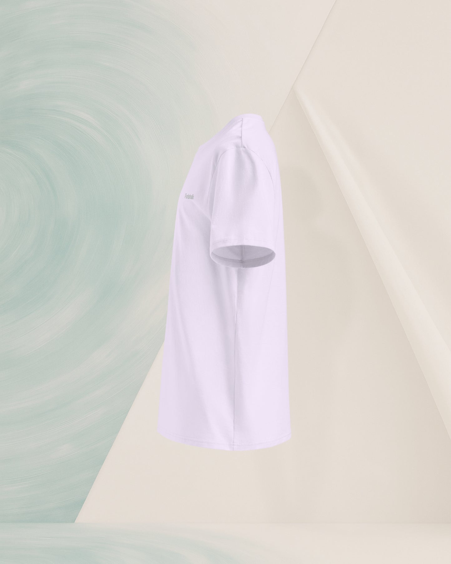 LAVENDER T-SHIRT IN ORGANIC RING-SPUN COTTON