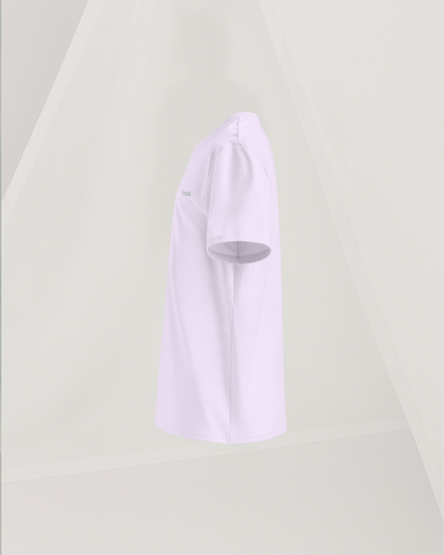 LAVENDER T-SHIRT IN ORGANIC RING-SPUN COTTON