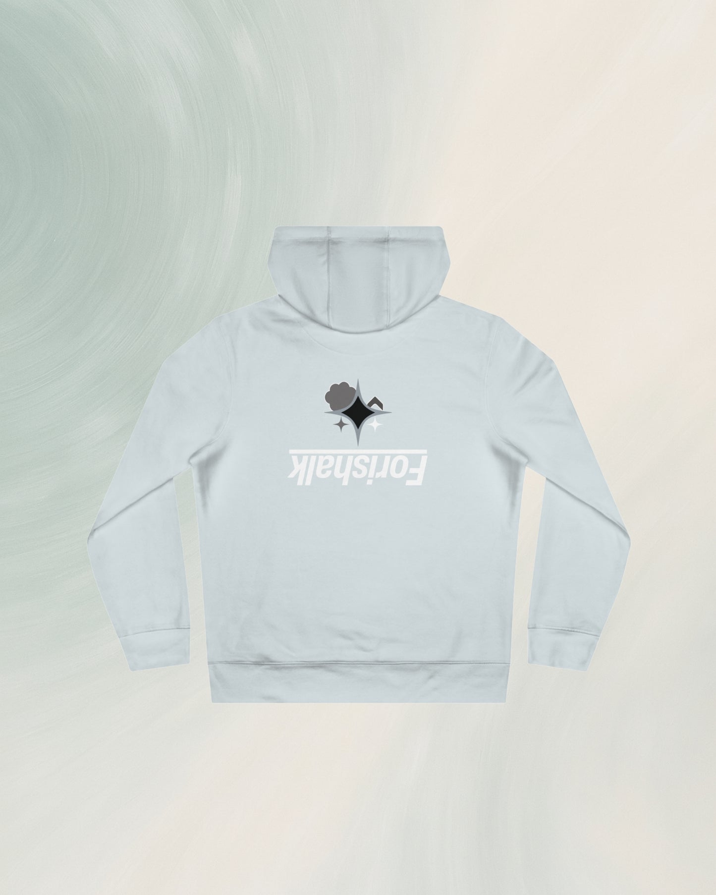 HOODIE BLEU PURE CIEL