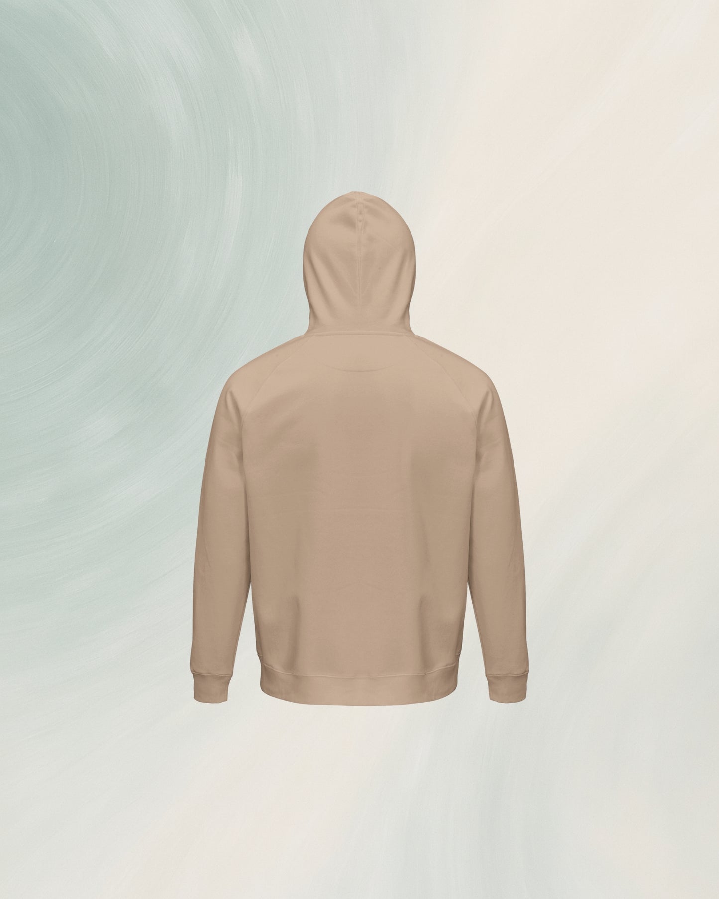 HOODIE KHAKI EN COTON BIO