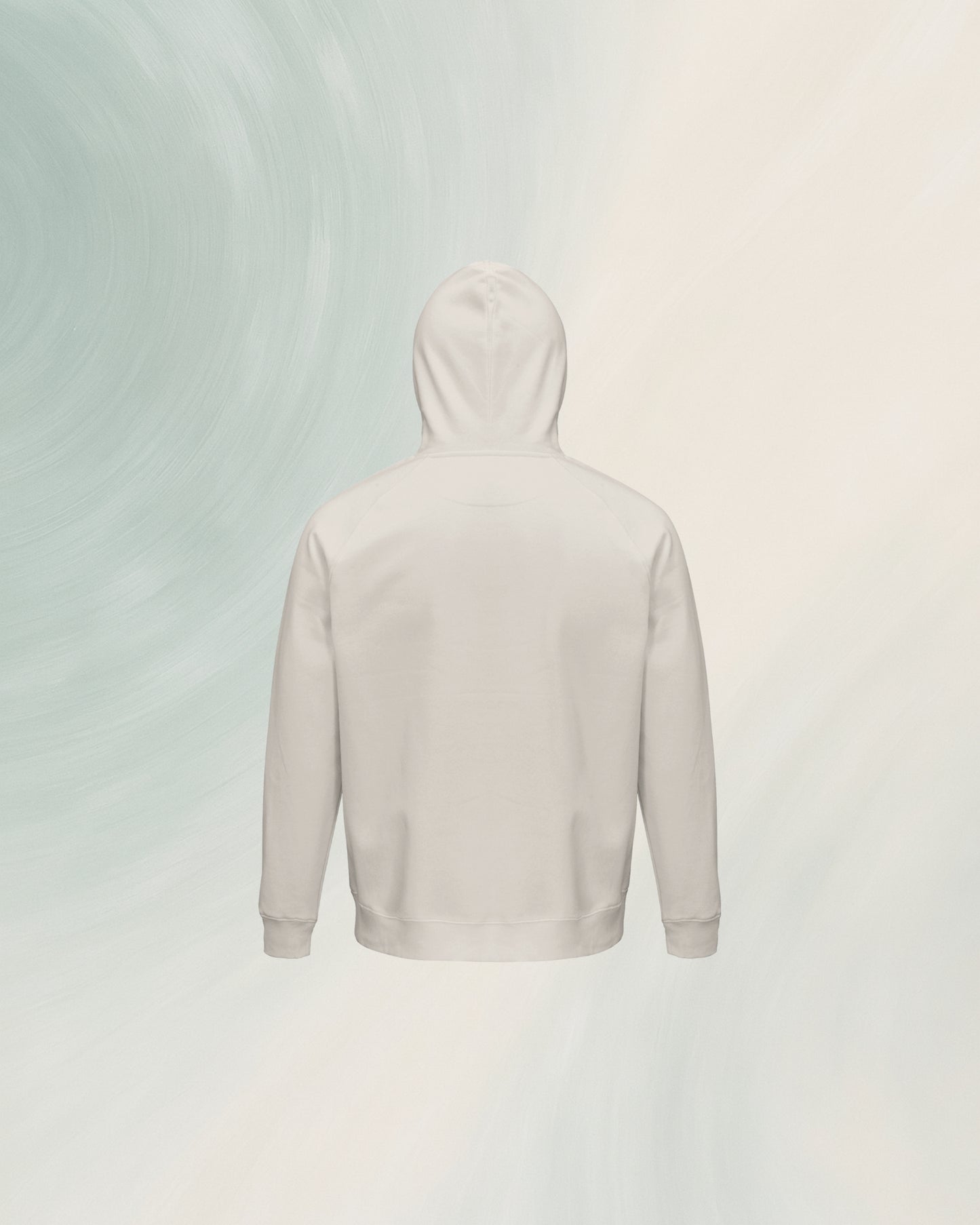 HOODIE OFF WHITE EN COTON BIO