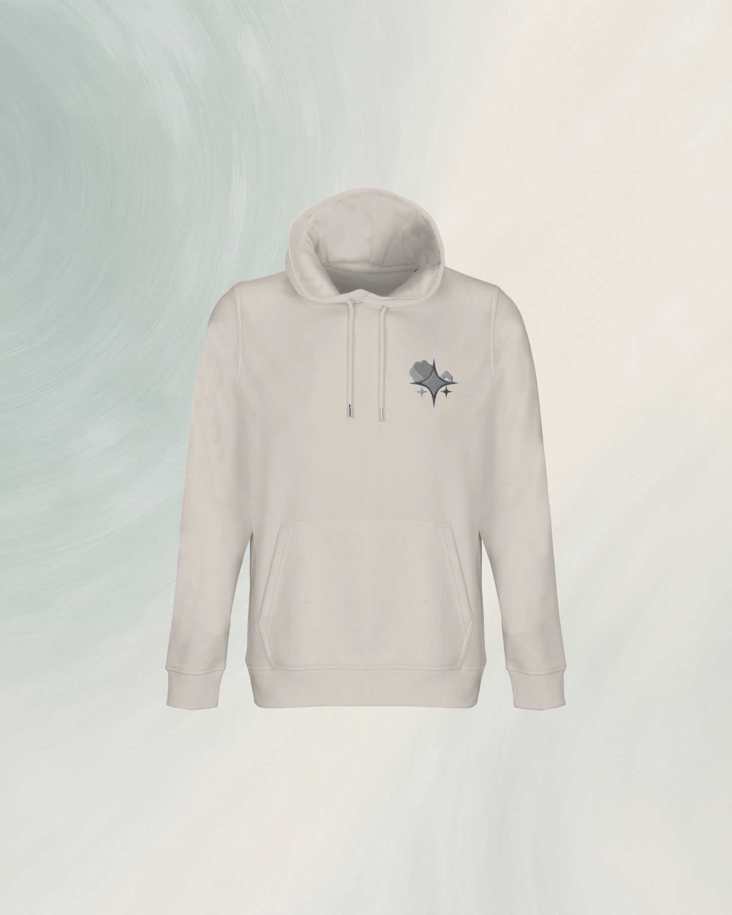 HOODIE OFF WHITE EN COTON EN CONVERSION BIO