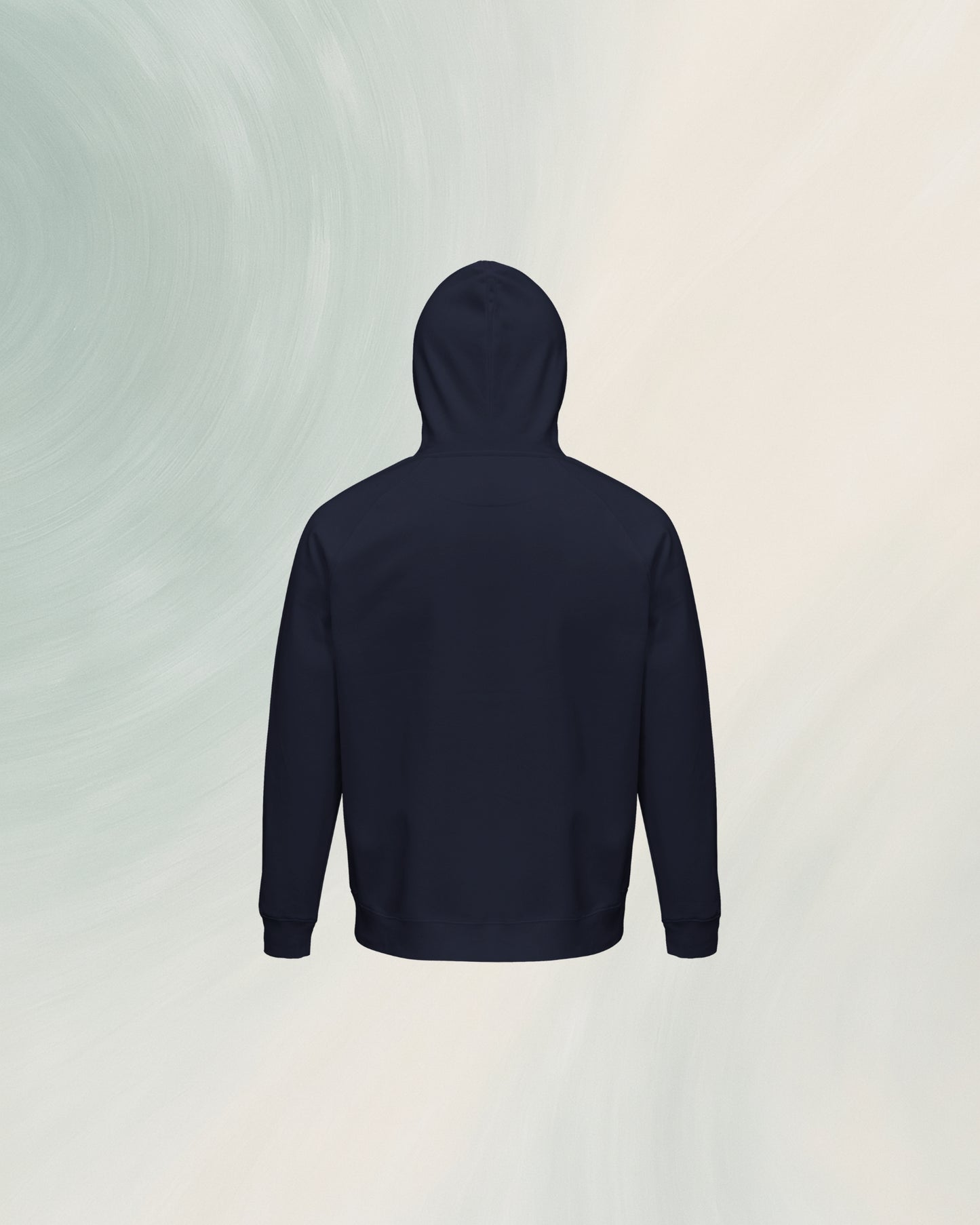 HOODIE BLEU MARINE EN COTON BIO
