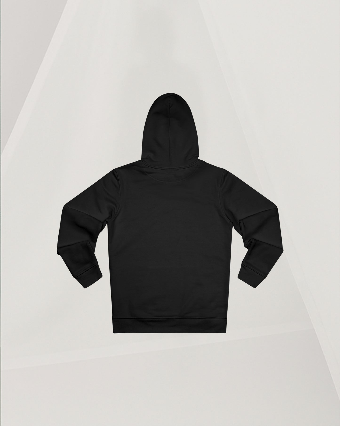 BLACK COTTON HOODIE