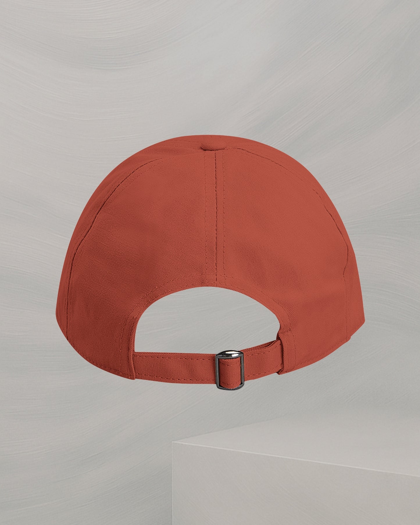 CASQUETTE ROUGE TERRE EN COTON ORGANIQUE
