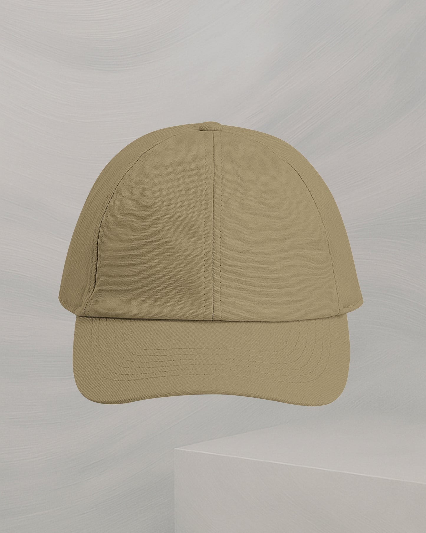 CASQUETTE BEIGE SABLE EN COTON ORGANIQUE