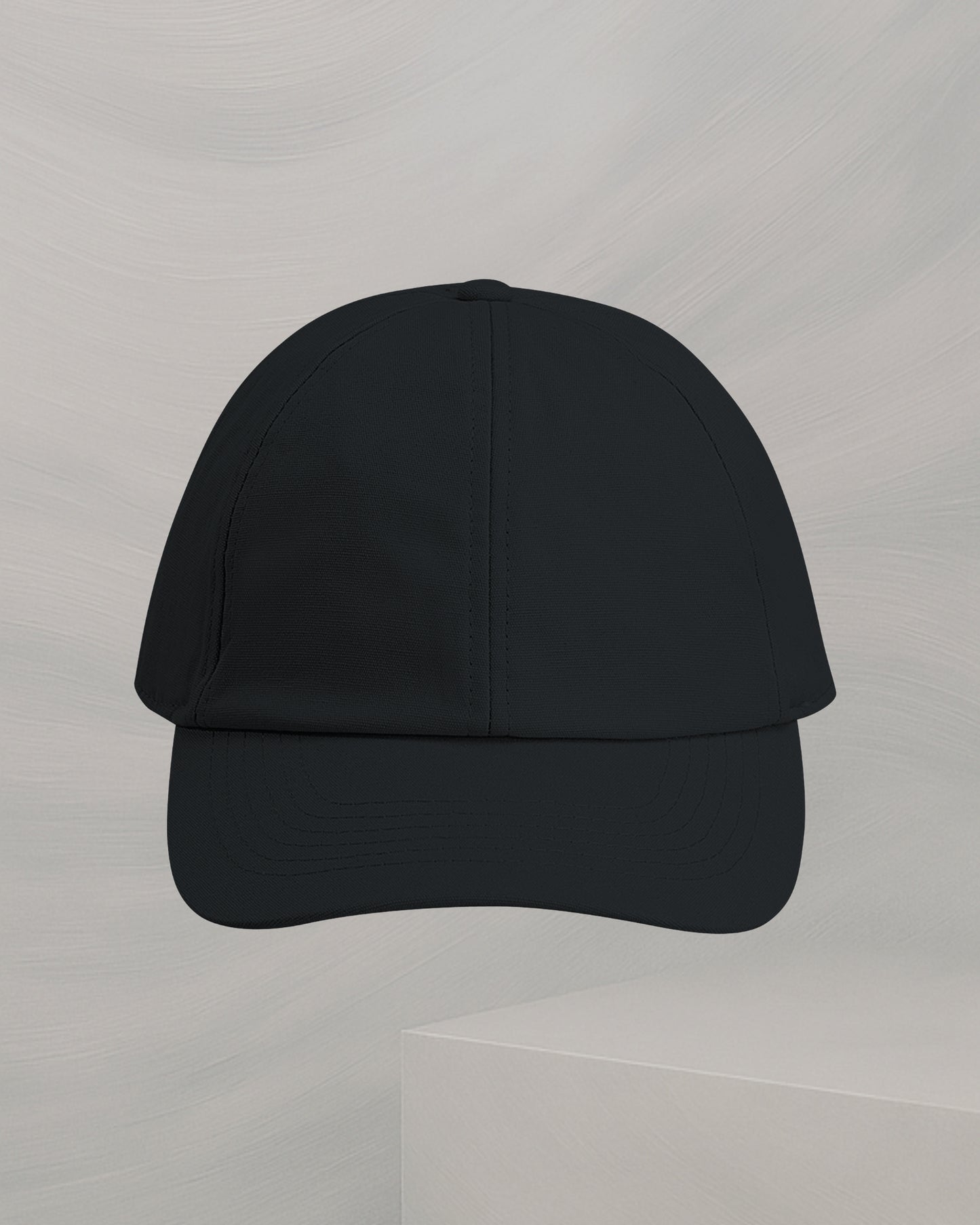CASQUETTE NOIR EN COTON ORGANIQUE