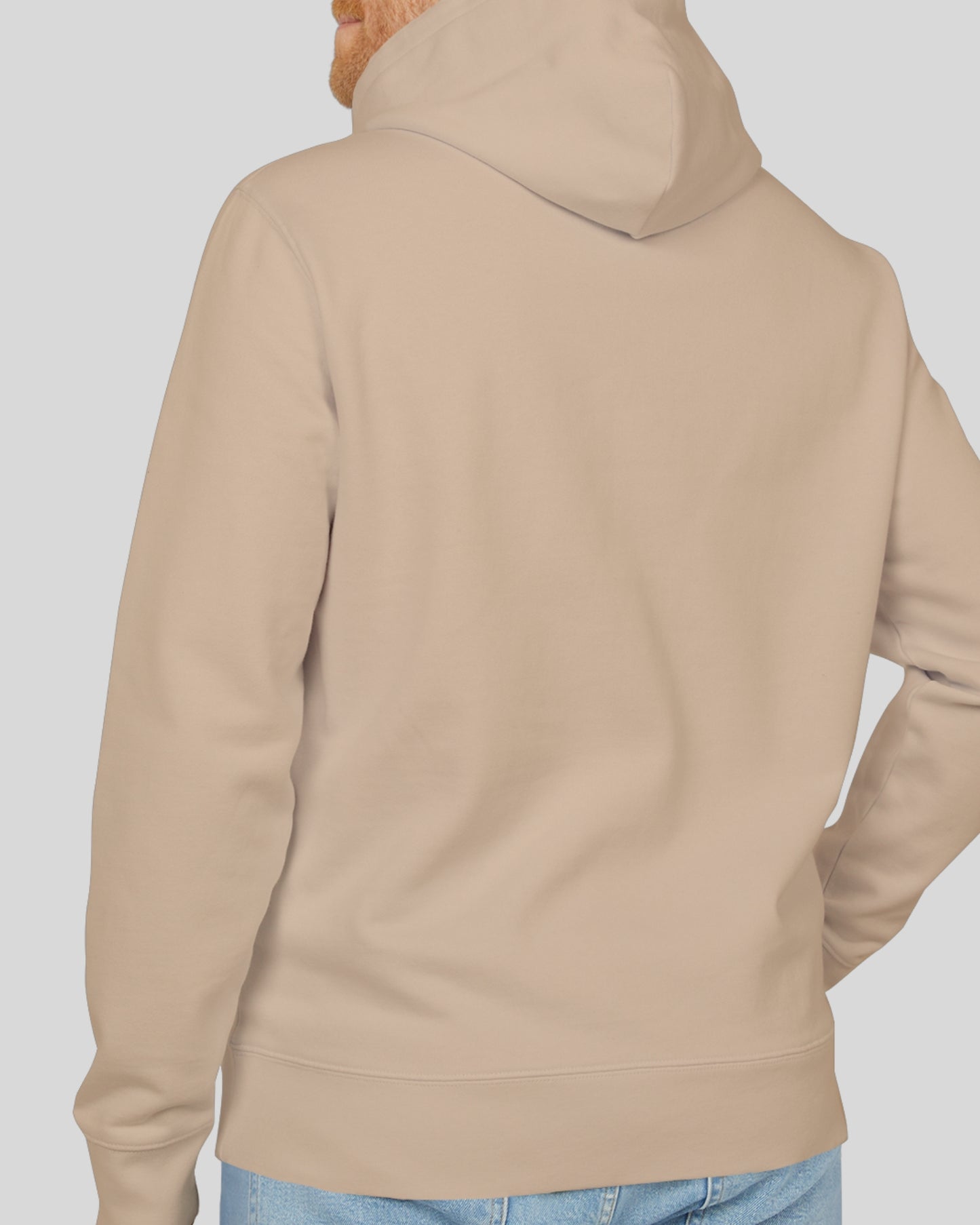 HOODIE BEIGE SABLE EN COTON