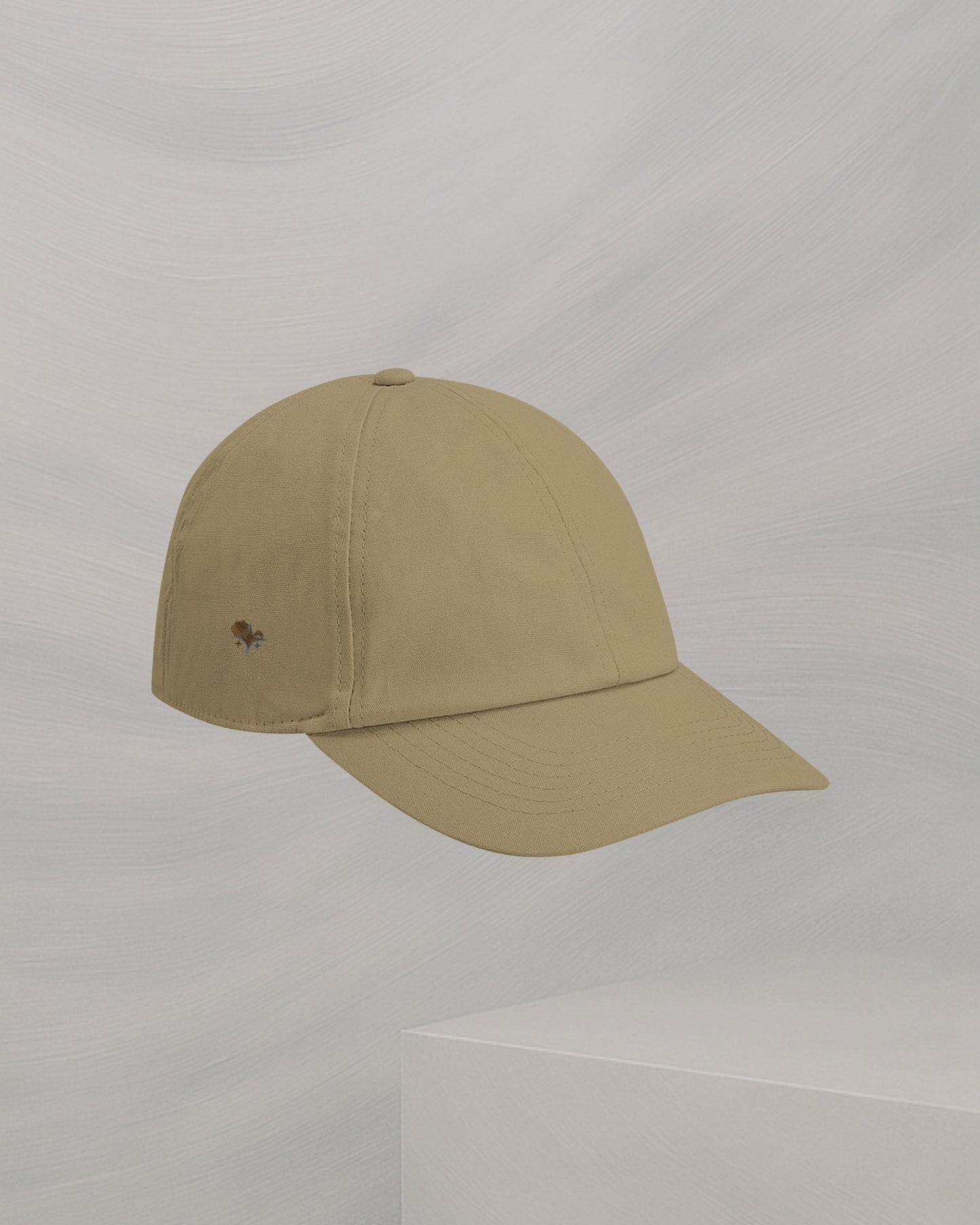 CASQUETTE BEIGE SABLE EN COTON ORGANIQUE