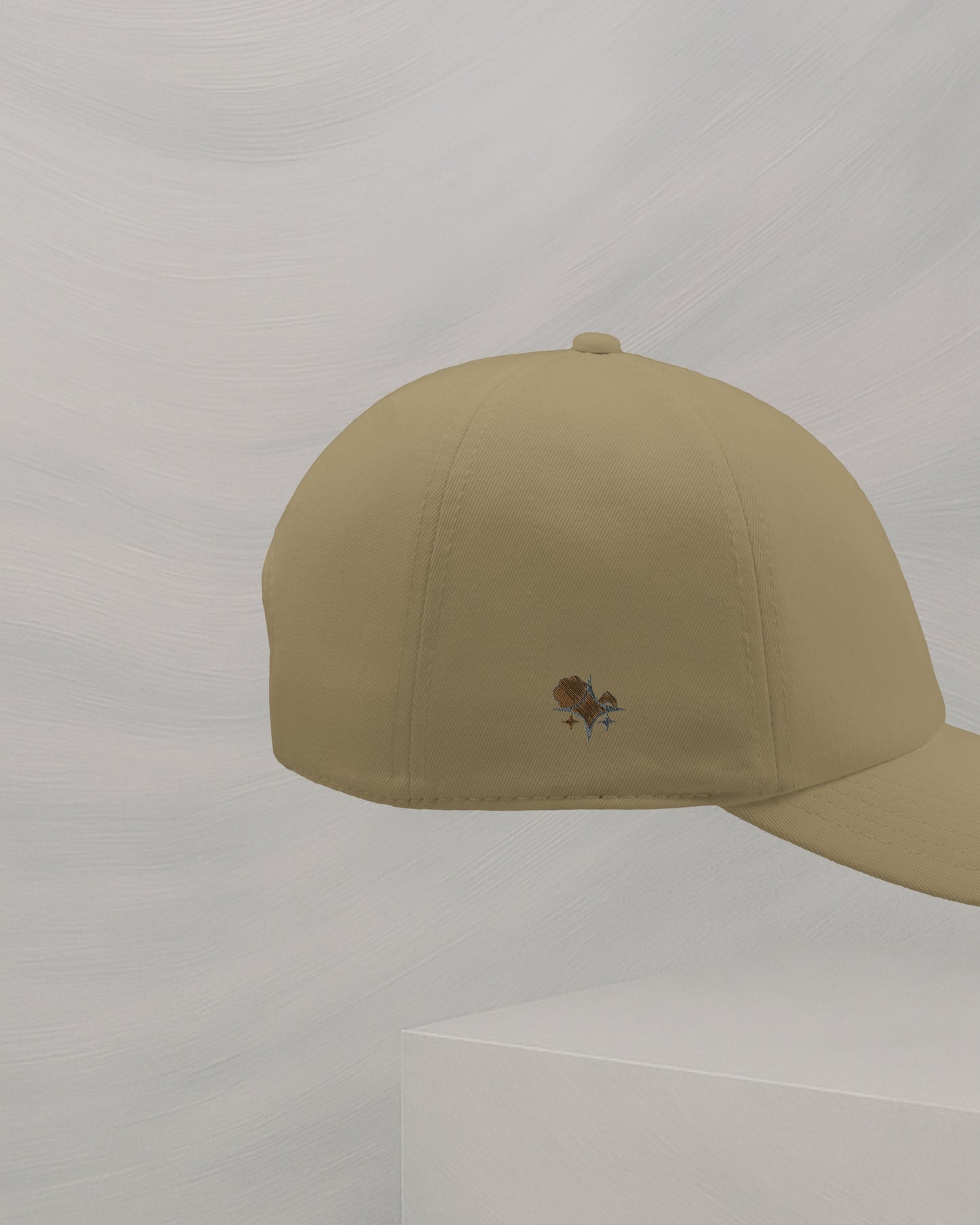 CASQUETTE BEIGE SABLE EN COTON ORGANIQUE