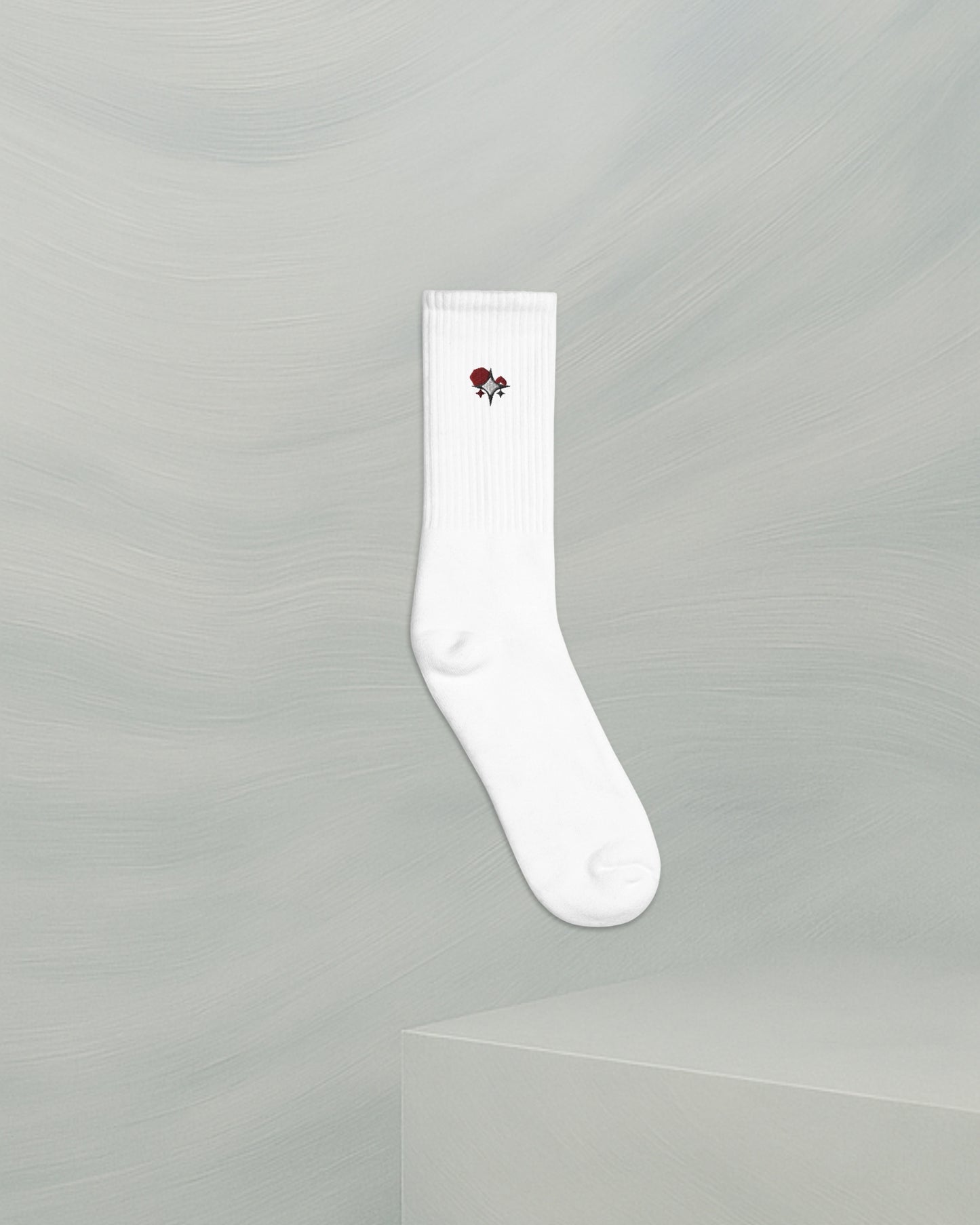 WHITE COTTON SOCKS