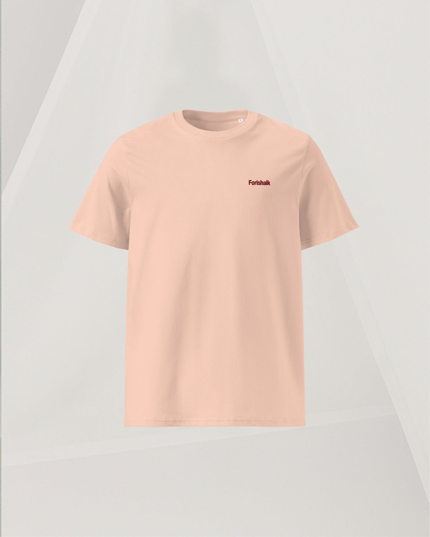 ORGANIC COTTON PEACH T-SHIRT