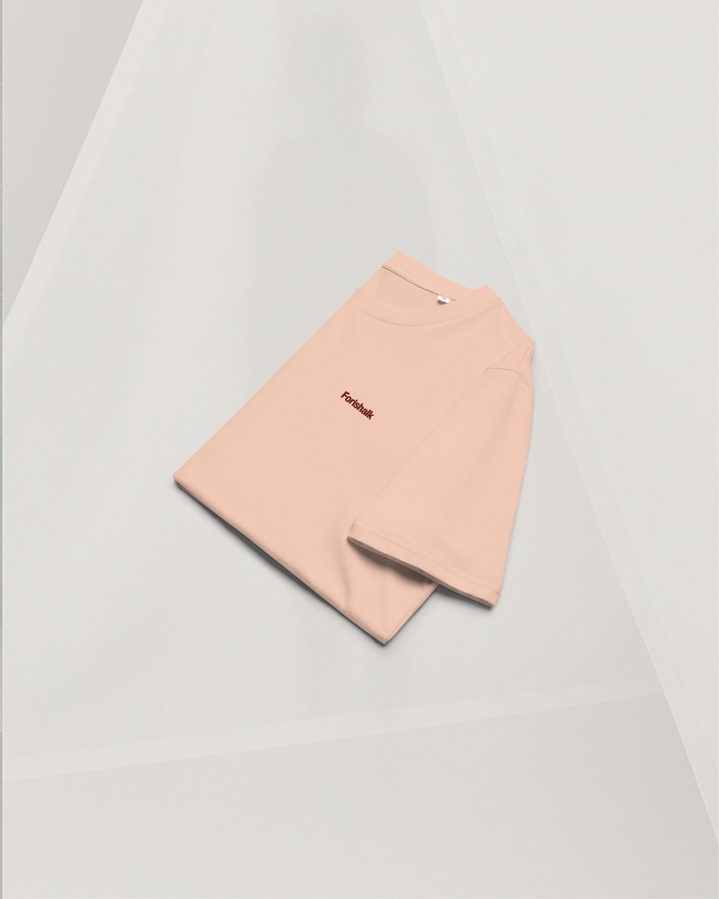 ORGANIC COTTON PEACH T-SHIRT