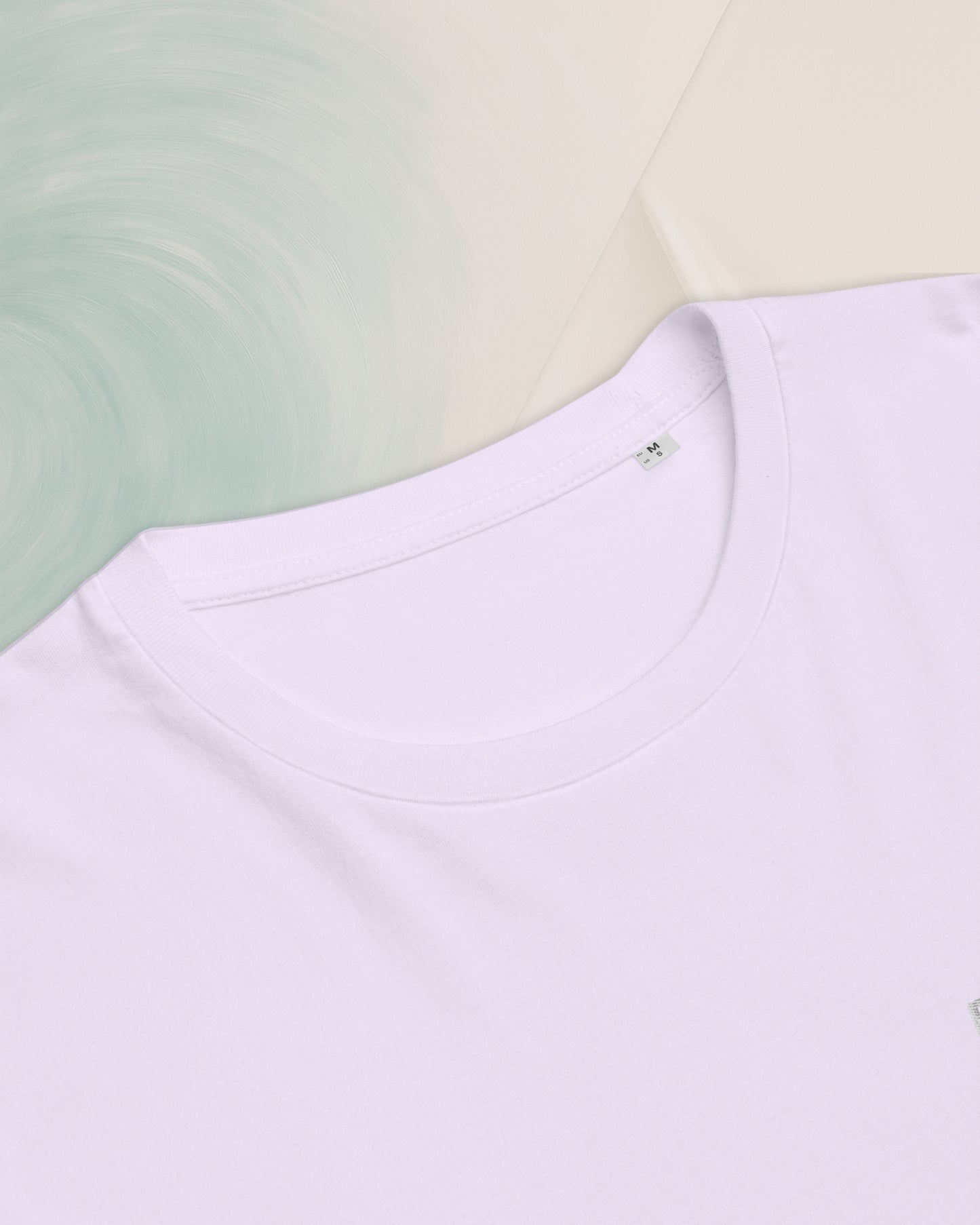 LAVENDER T-SHIRT IN ORGANIC RING-SPUN COTTON