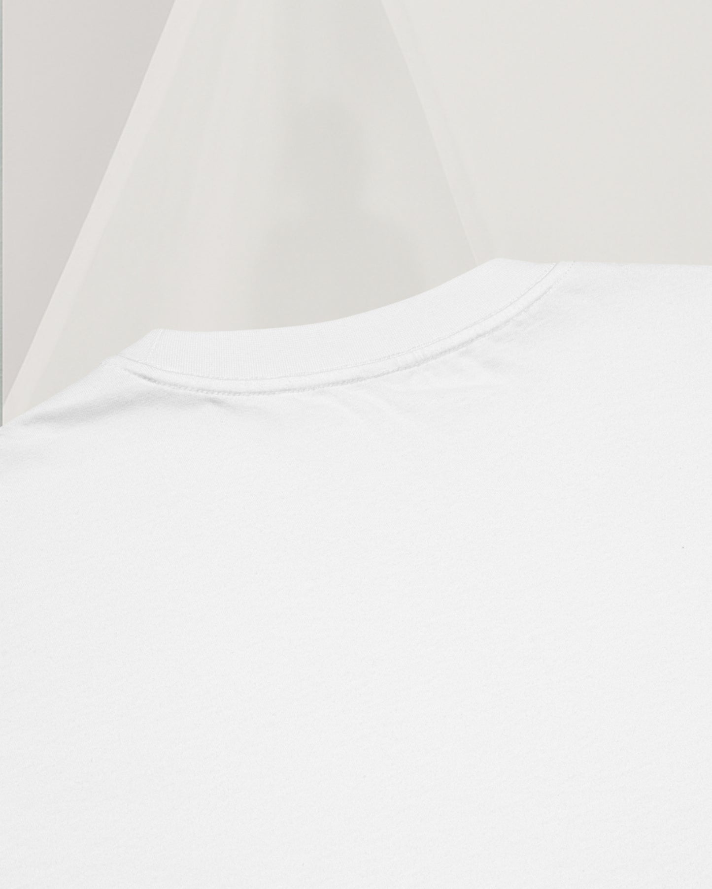 OVERSIZED WHITE T-SHIRT IN THICK COTTON