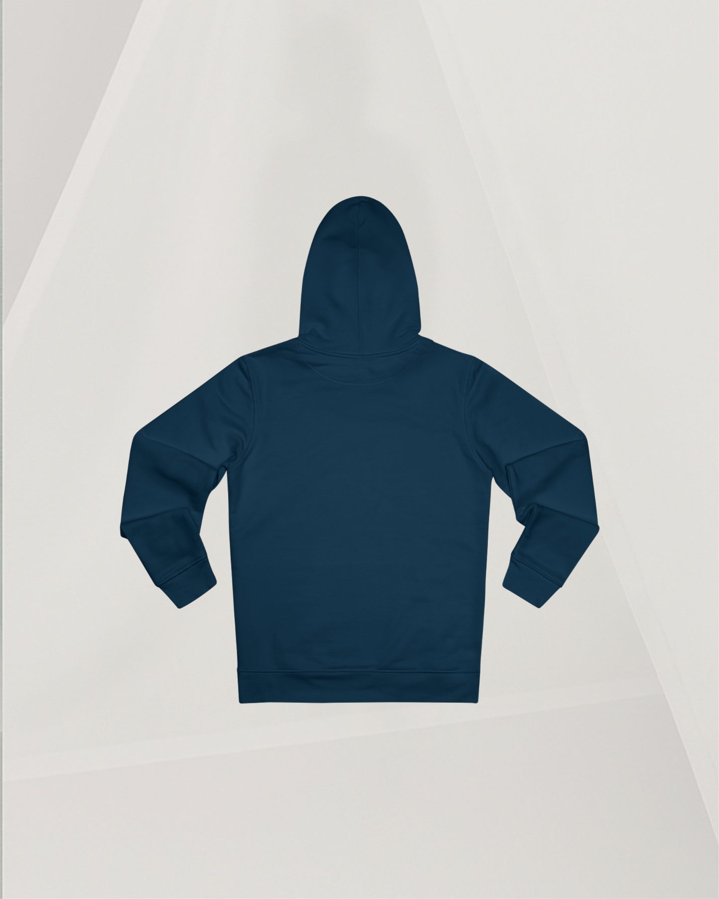 NAVY BLUE COTTON HOODIE