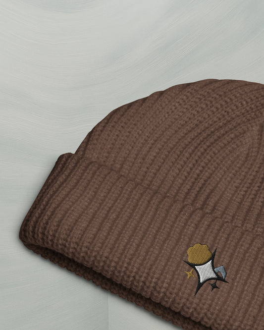 PEACH HAZELNUT BEANIE