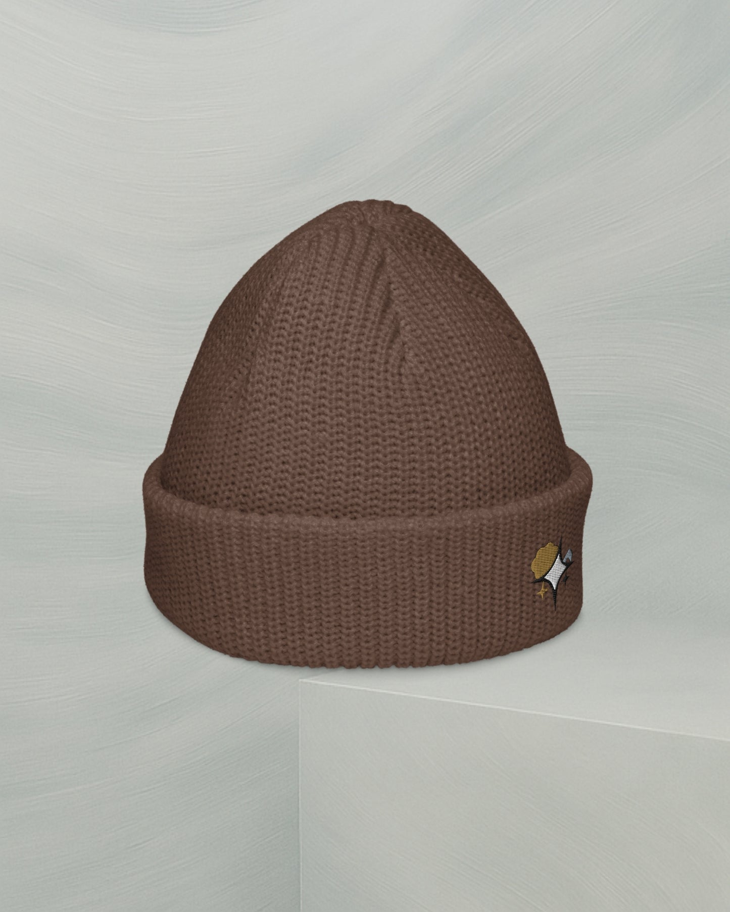 PEACH HAZELNUT BEANIE