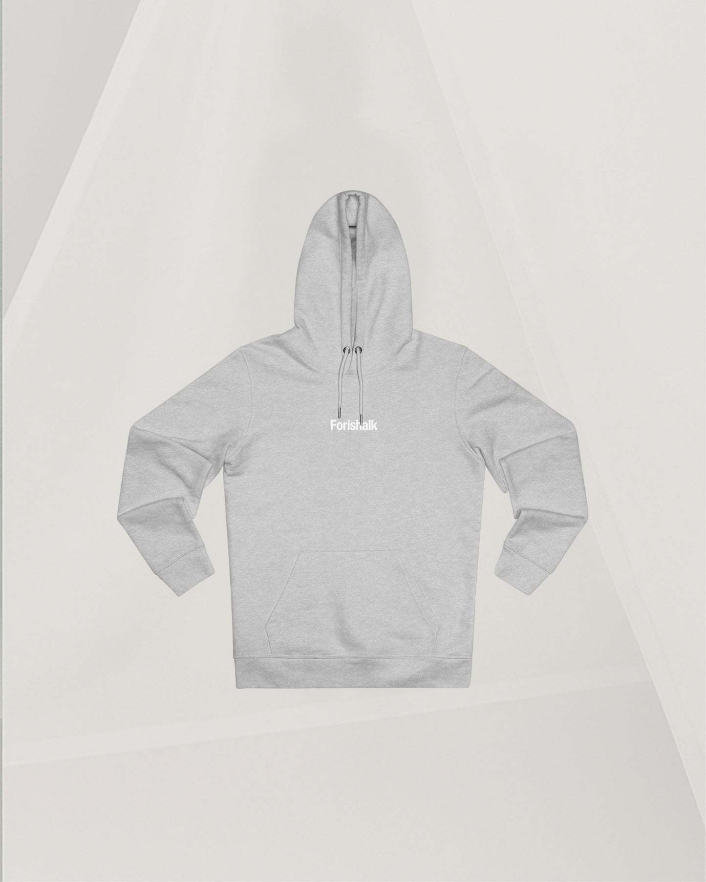 HEATHERED COTTON HOODIE