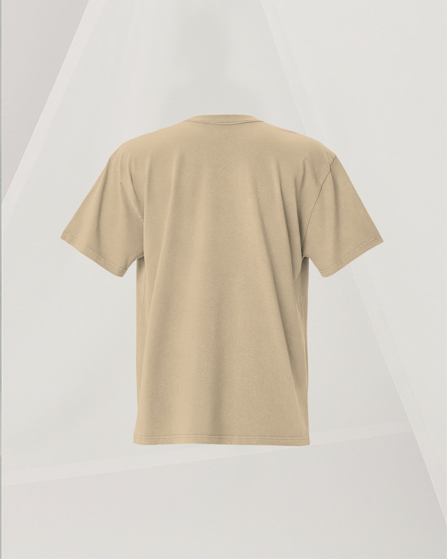 SIGNED ORANGE KHAKI T-SHIRT IN CARDED COTTON
