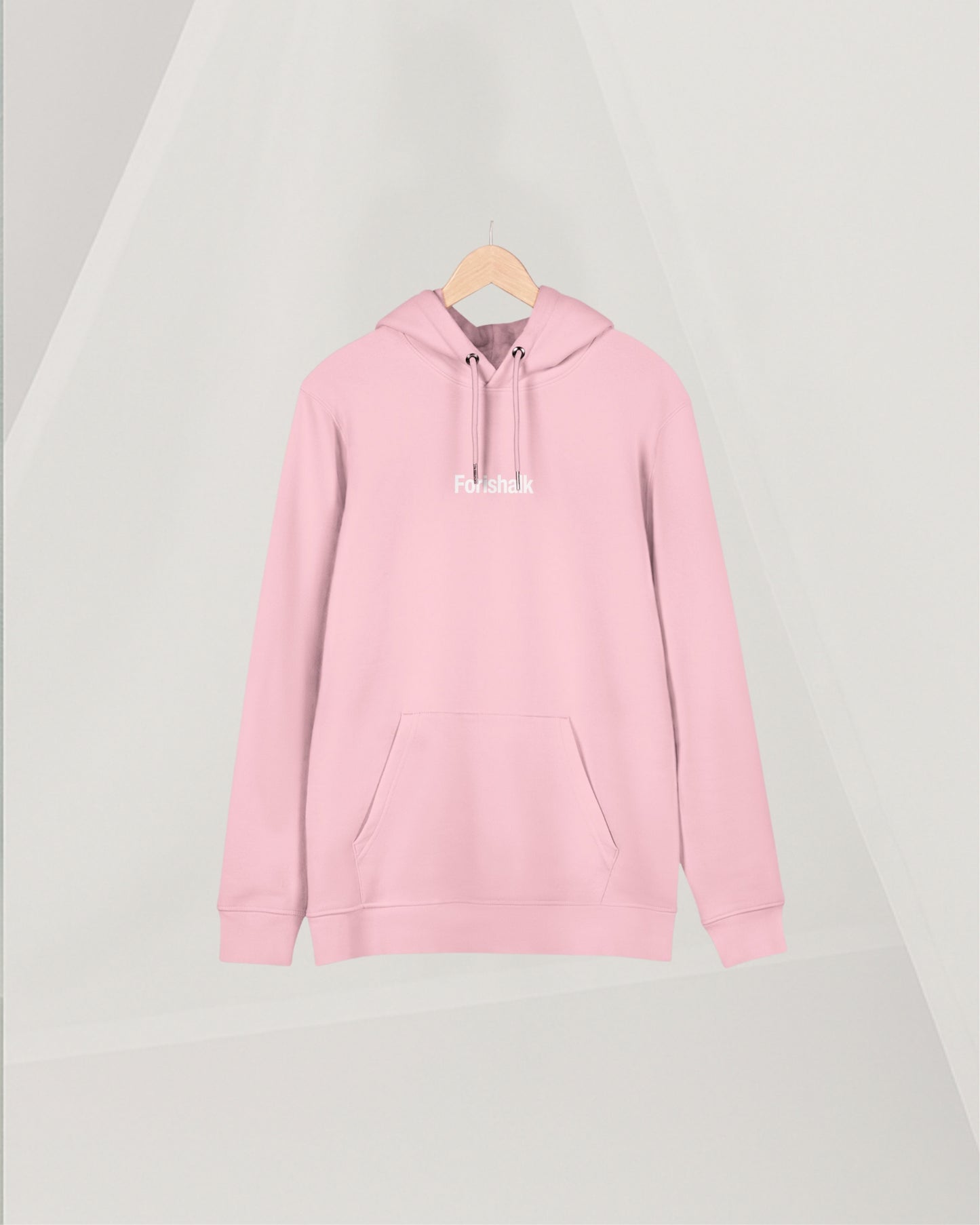 SOFT PINK COTTON HOODIE