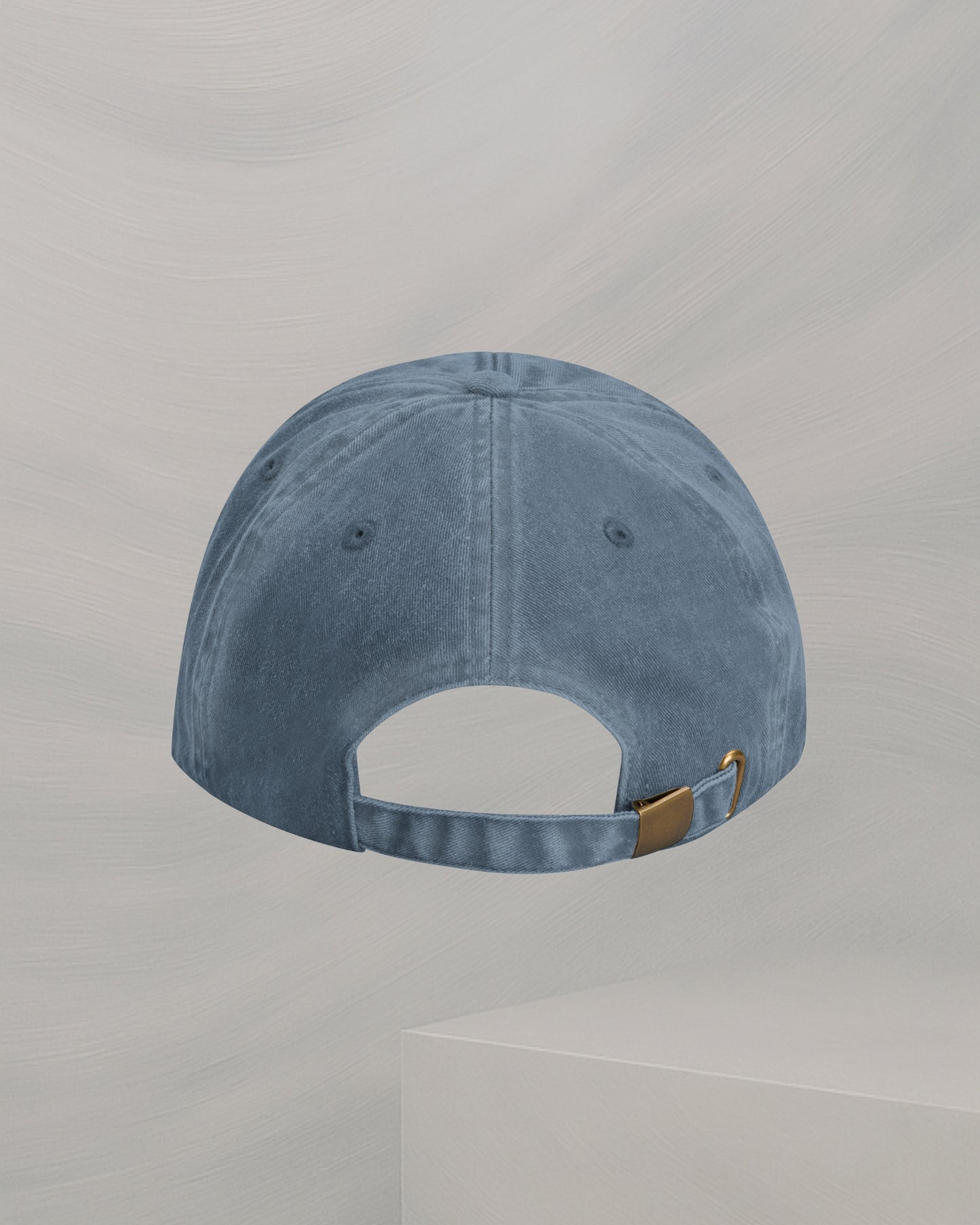 LIGHT BRUSHED COTTON DENIM CAP