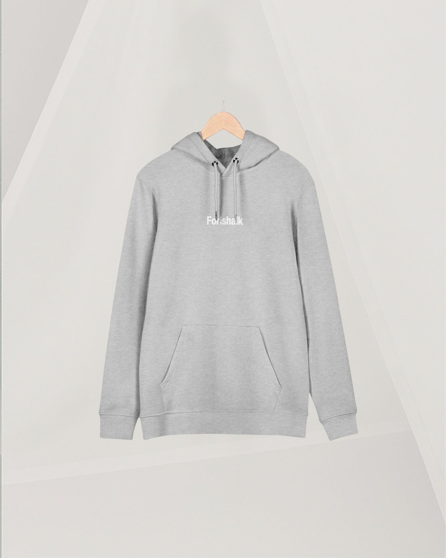 HEATHERED COTTON HOODIE