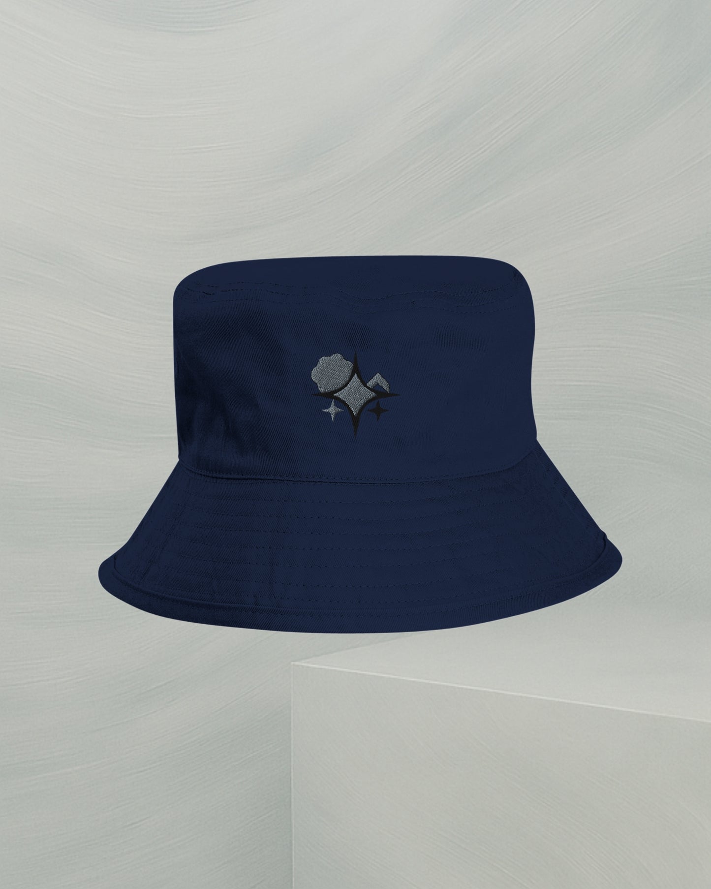 NAVY BLUE BOB IN ORGANIC ORGANIC COTTON