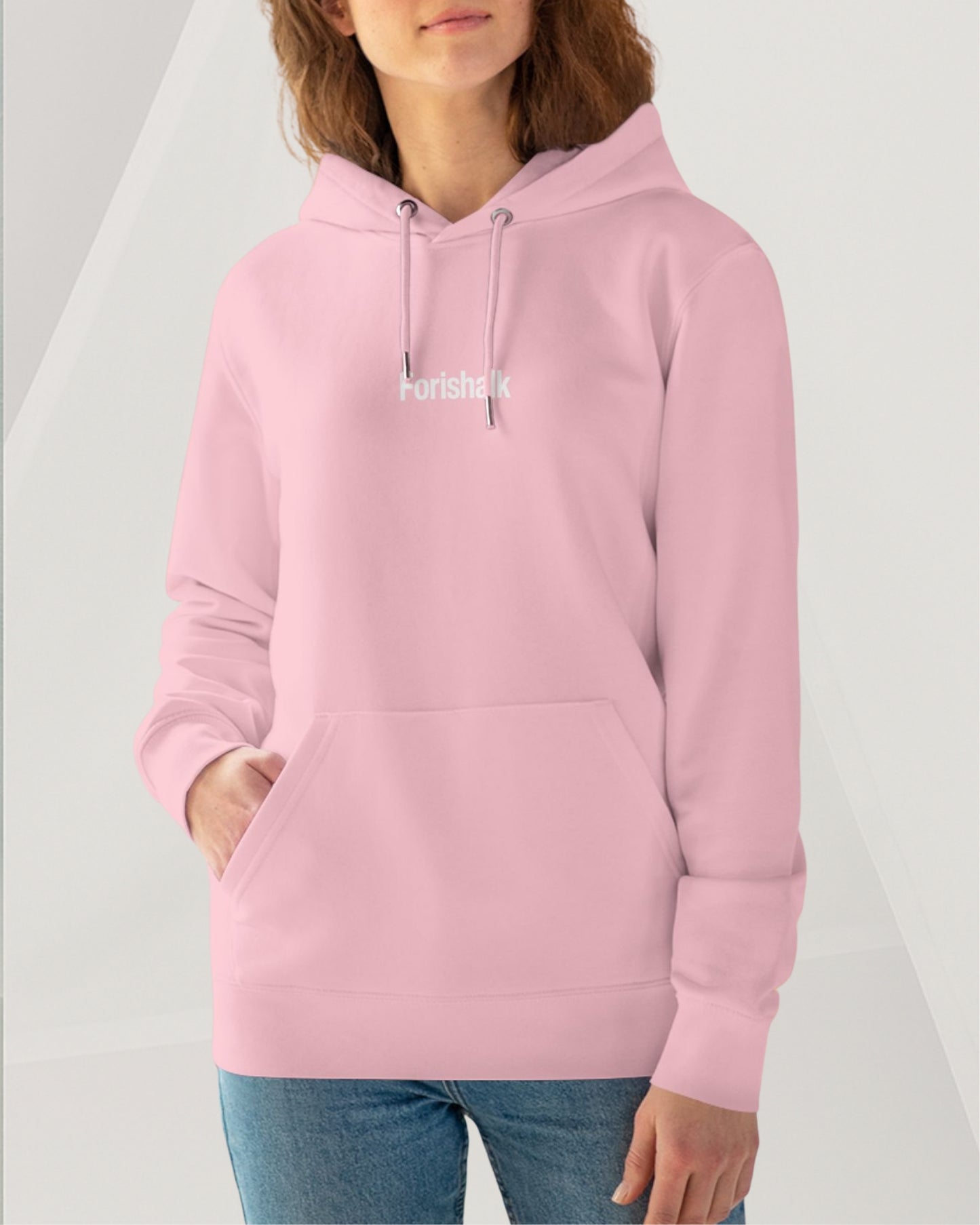 SOFT PINK COTTON HOODIE