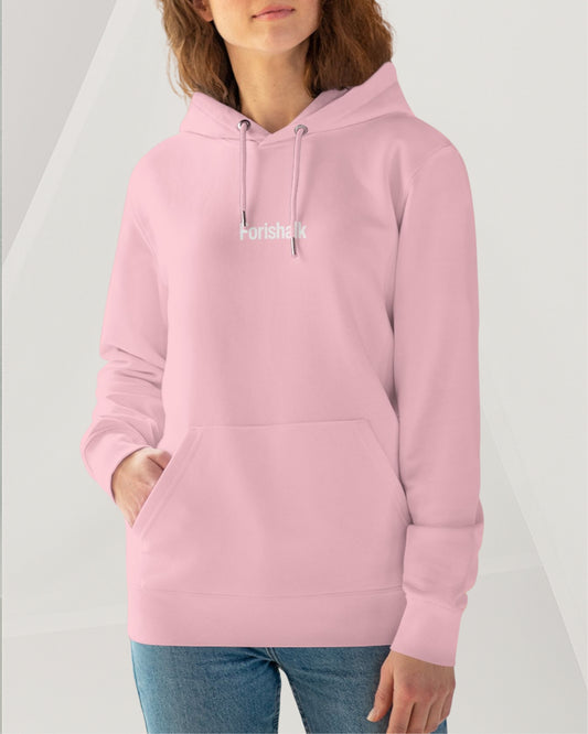 SOFT PINK COTTON HOODIE