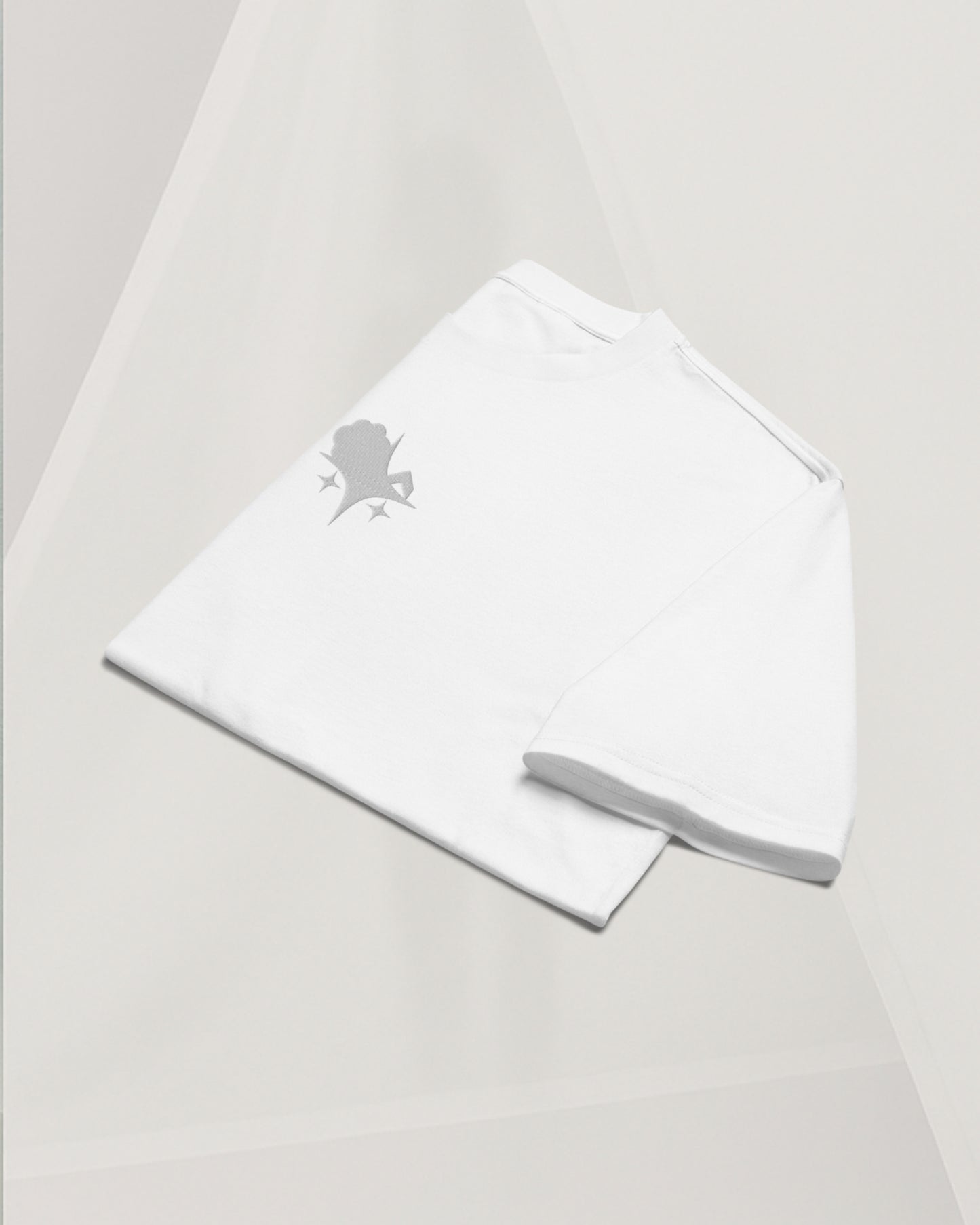 OVERSIZED WHITE T-SHIRT IN THICK COTTON