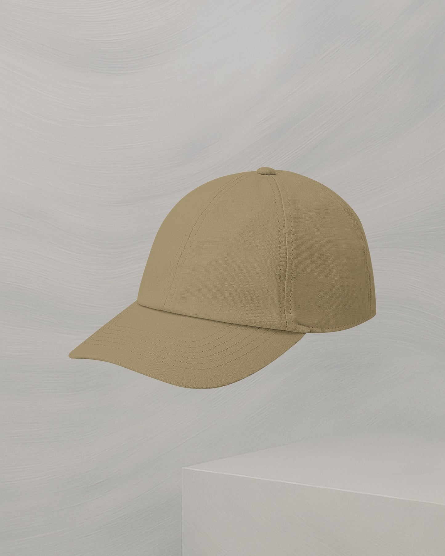 CASQUETTE BEIGE SABLE EN COTON ORGANIQUE