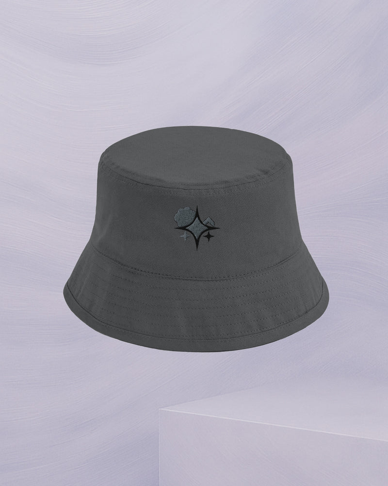 BOB GRIS GRAPHITE EN COTON BIO ORGANIQUE