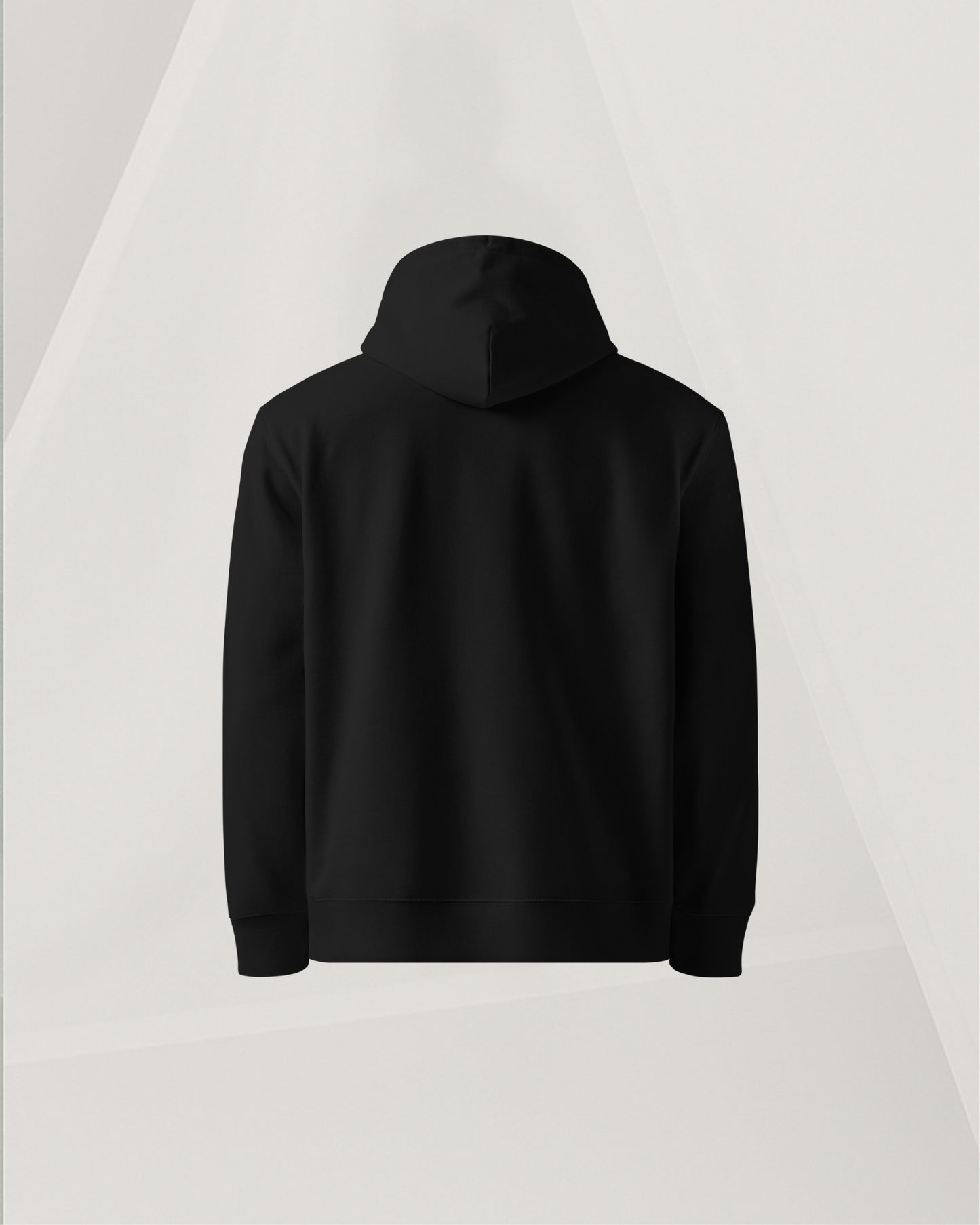 BLACK IN ORGANIC COTTON HOODIE