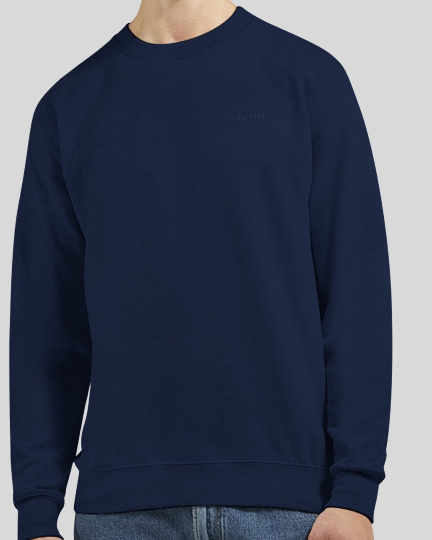CREWNECK SWEAT-SHIRT NAVY