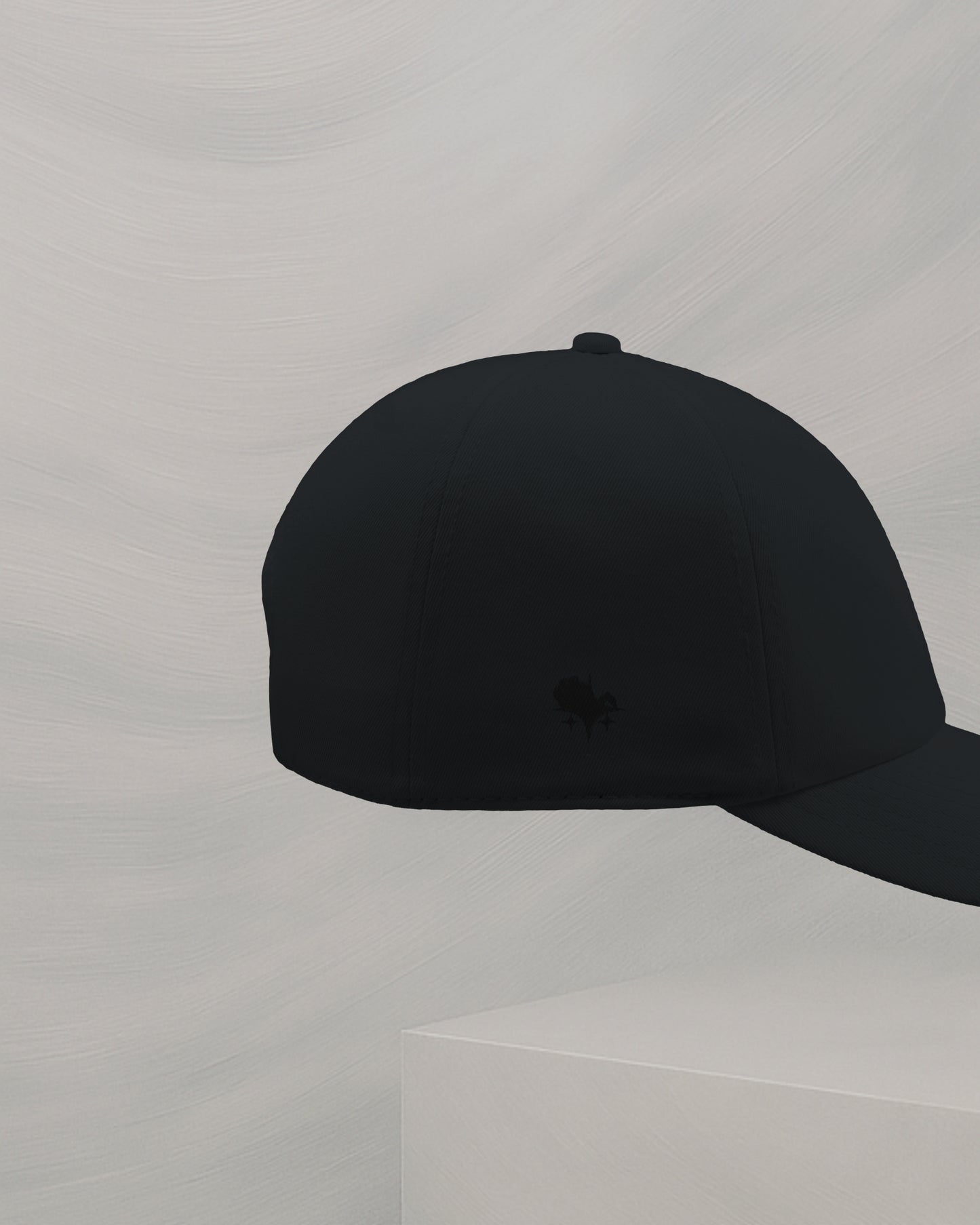 CASQUETTE NOIR EN COTON ORGANIQUE