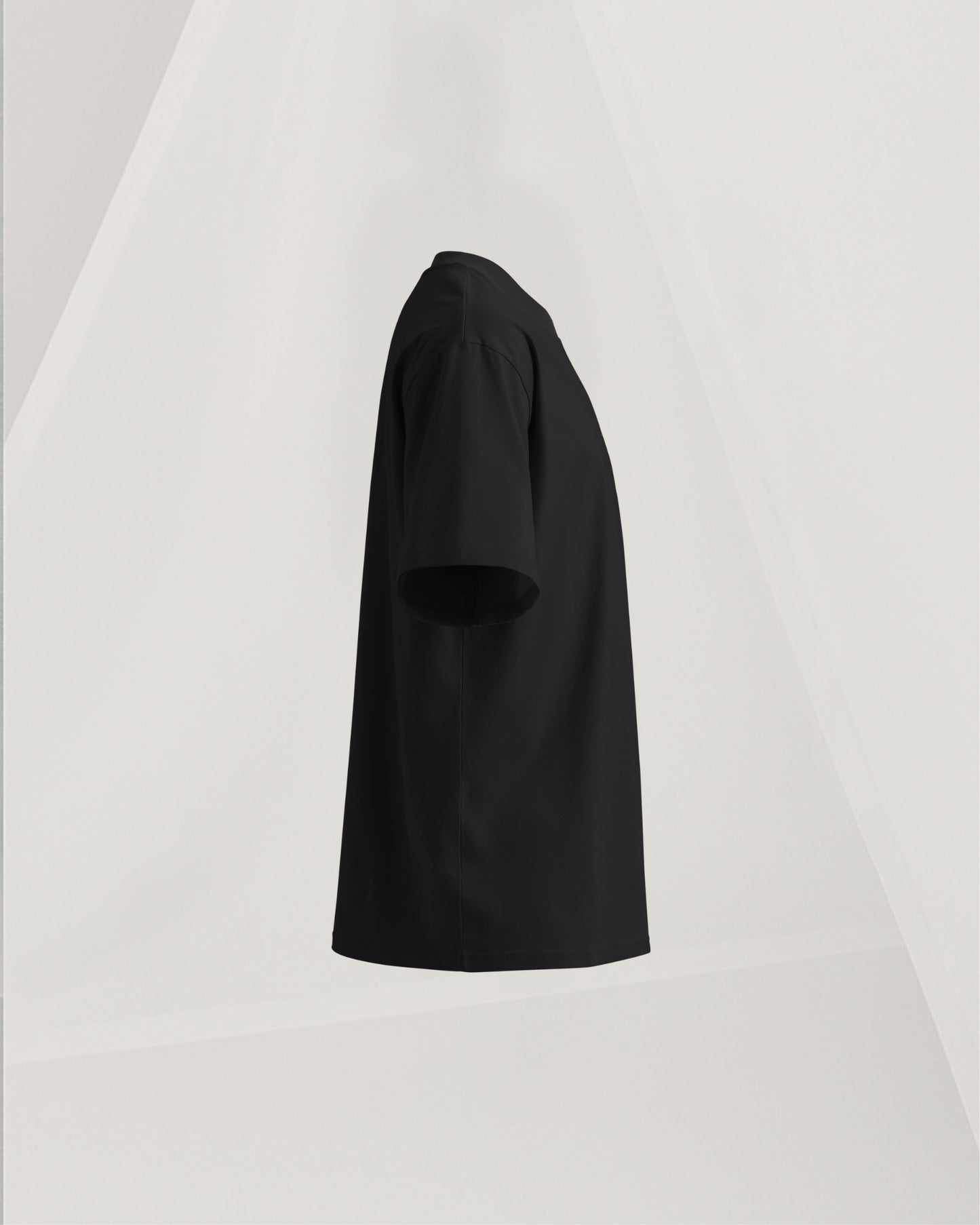 BEIGE T-SHIRT IN ORGANIC COMBED COTTON