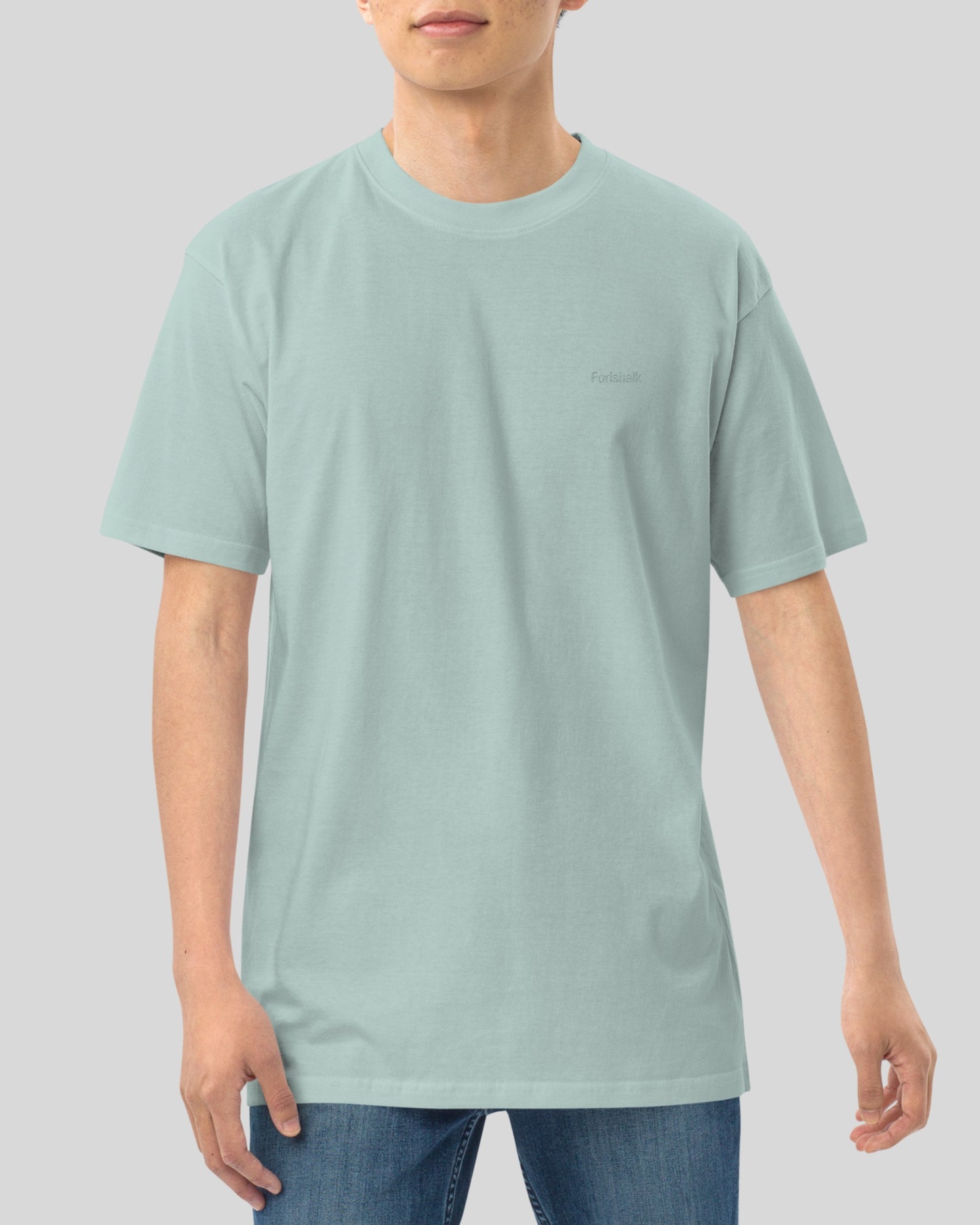 AGAVE HEAVY COMBED COTTON T-SHIRT