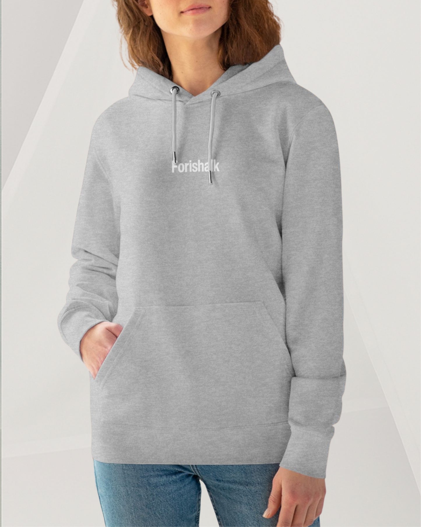 HEATHERED COTTON HOODIE
