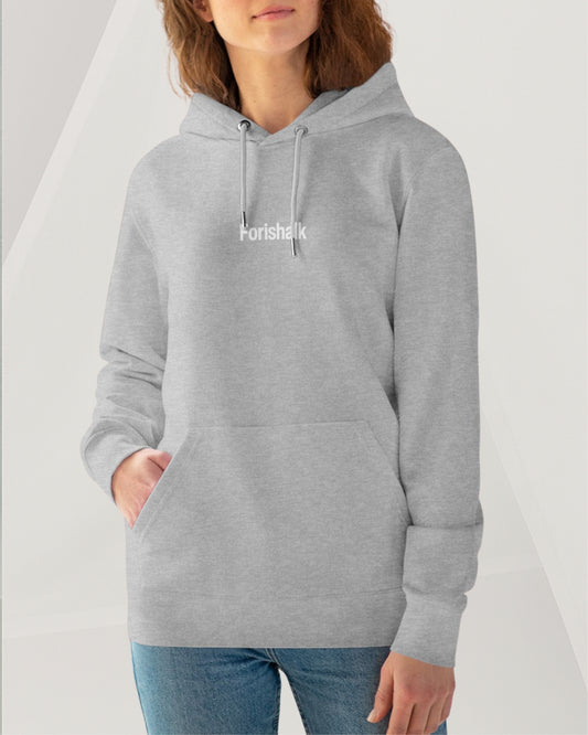 HEATHERED COTTON HOODIE