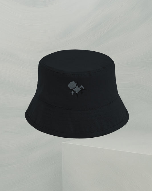 BLACK BOB IN ORGANIC ORGANIC COTTON