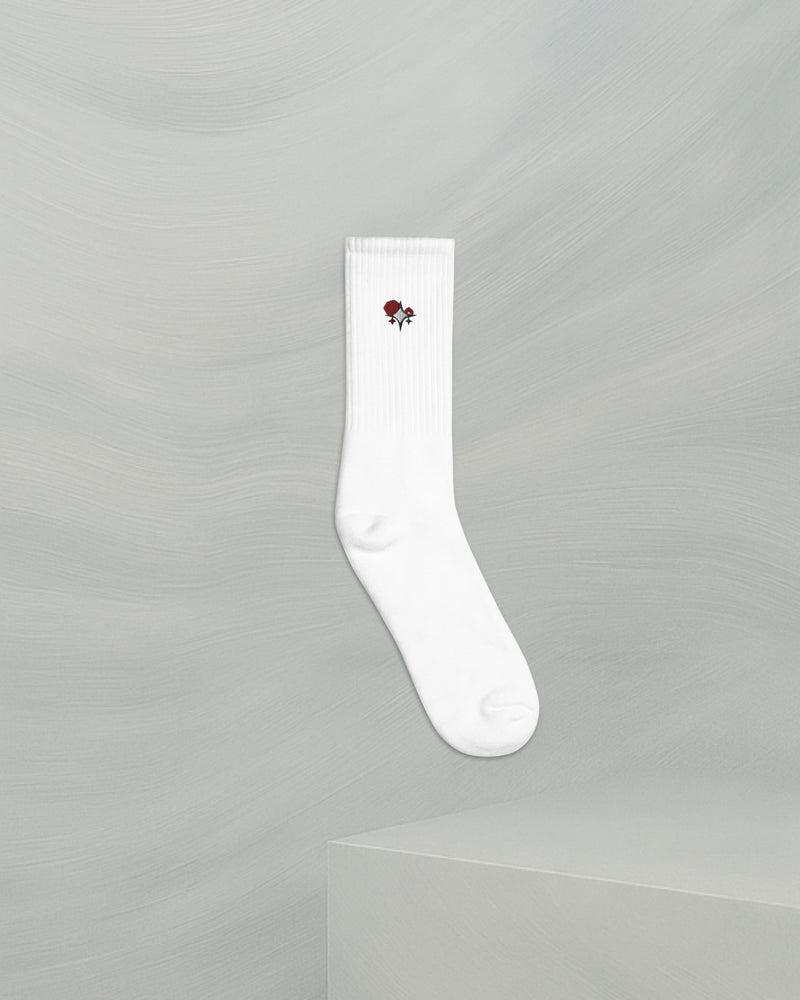 CHAUSSETTES BLANCHE EN COTON
