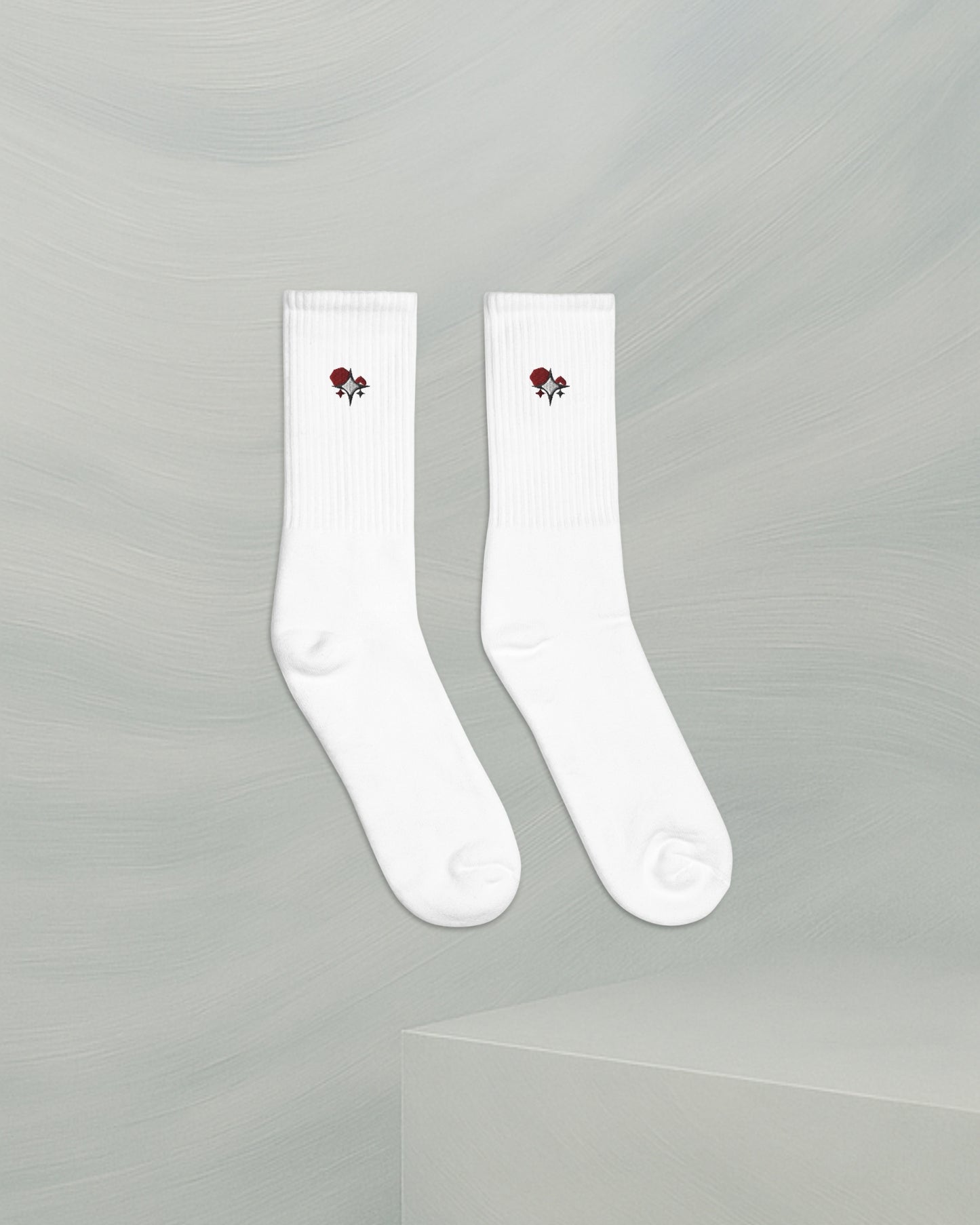 WHITE COTTON SOCKS