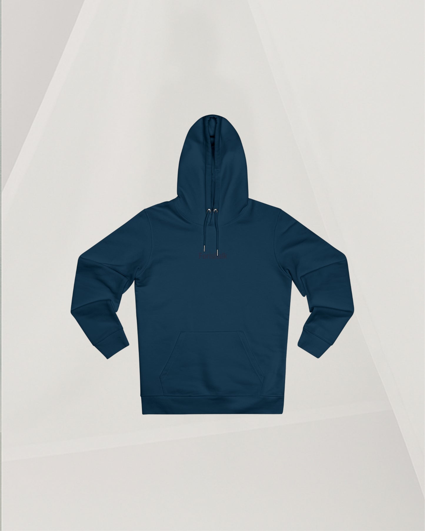 NAVY BLUE COTTON HOODIE