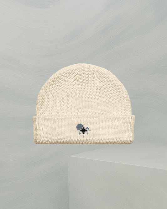 BEIGE PEACH BEANIE