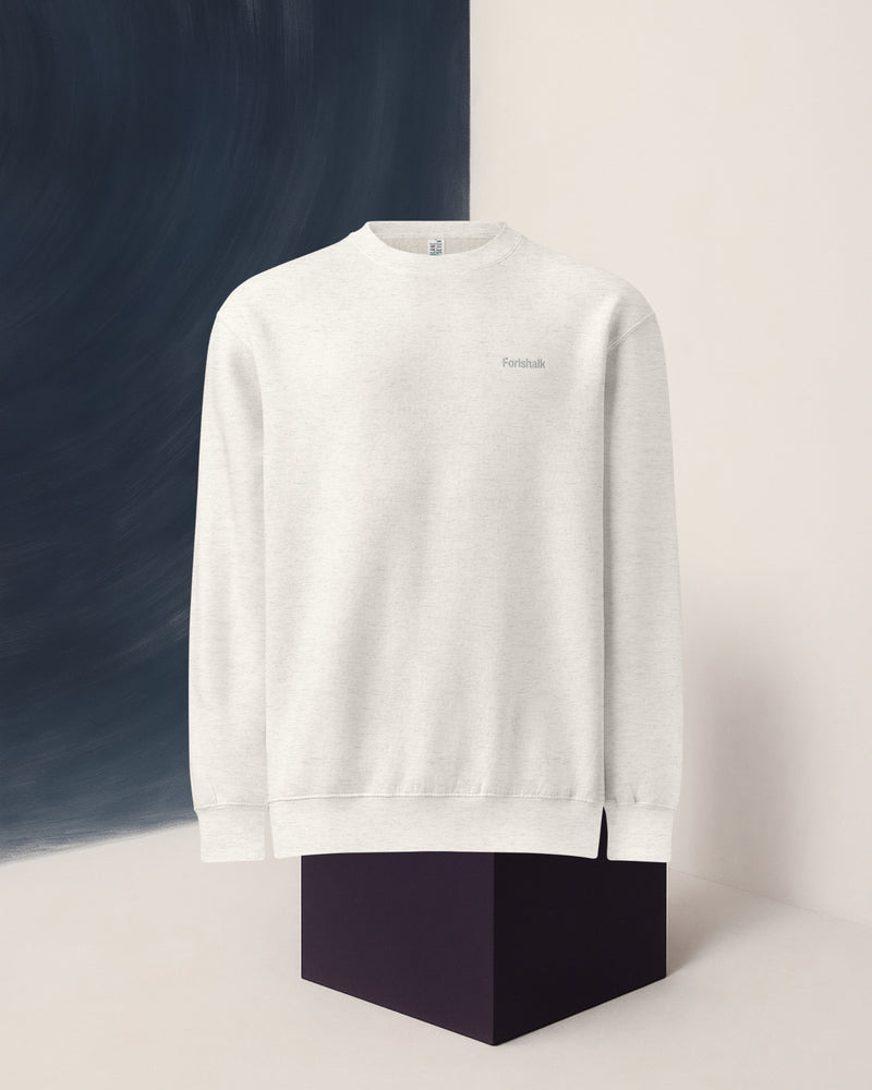 SWEAT-SHIRT CLAIR WHITE